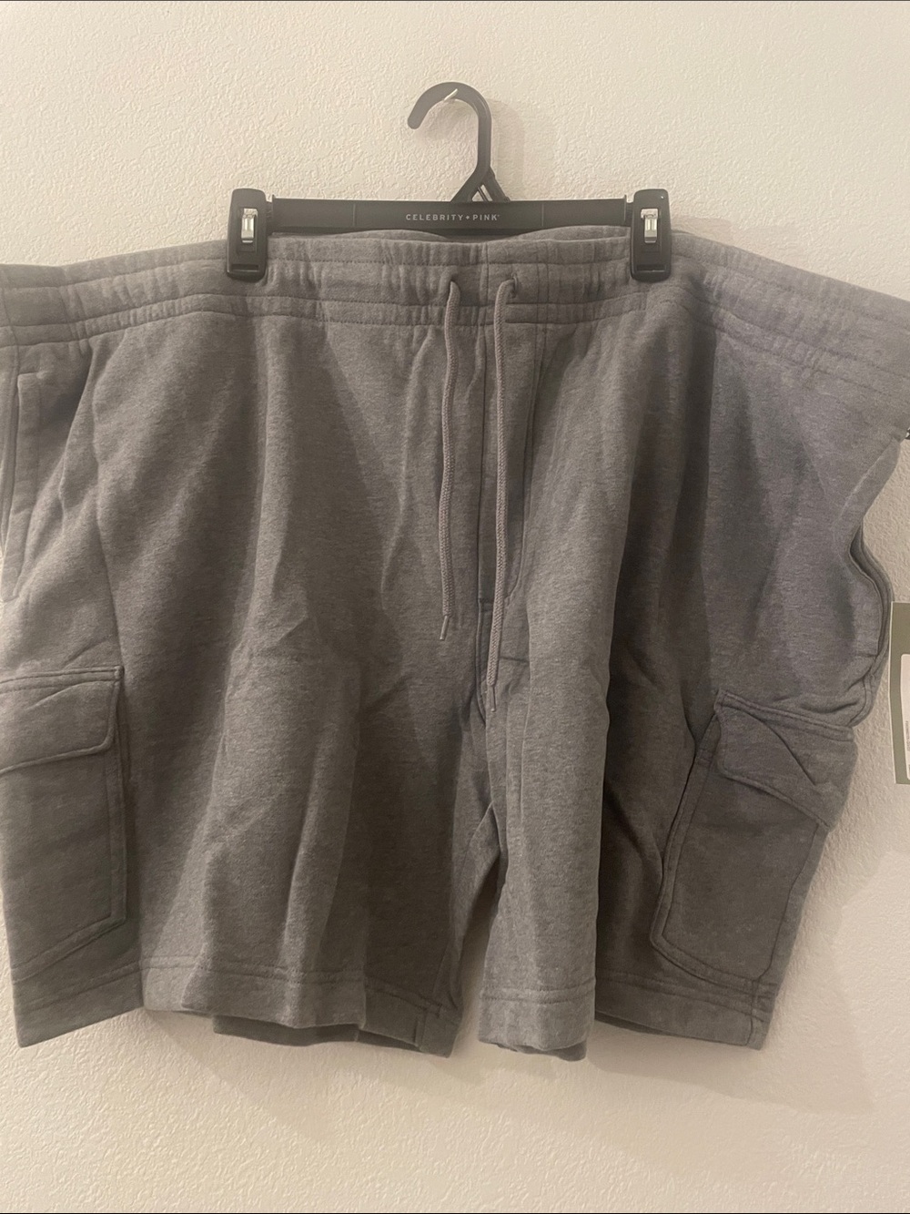 Goodfellow & Co Gray Cargo Knit Drawstring Shorts